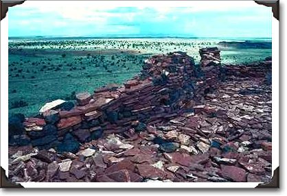 The Cidadel, prehistoric ruins, Wupatki National Monument, Arizona The Cidadel, prehistoric ruins, Wupatki National Monument, Arizona