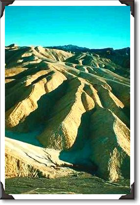 Golden Canyon area of Death Valley, California Golden Canyon area of Death Valley, California