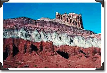 Rugged cliffs of Capitol Reef National Park, Utah Rugged cliffs of Capitol Reef National Park, Utah