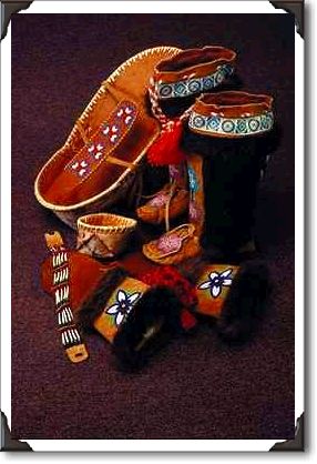 Indian handcrafts by the Athabaskan Indians, Alaska Indian handcrafts by the Athabaskan Indians, Alaska