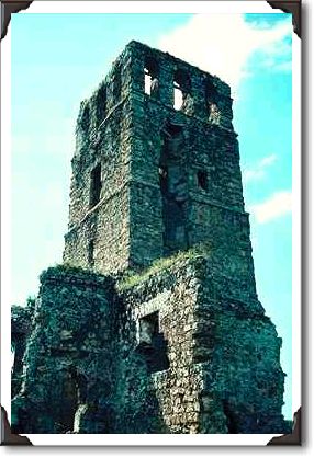 Church tower ruins, Panama City, Florida Church tower ruins, Panama City, Florida