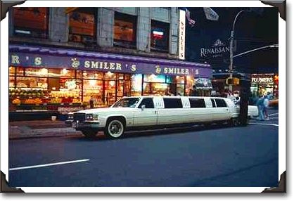 Stretch limo, New York City, New York Stretch limo, New York City, New York