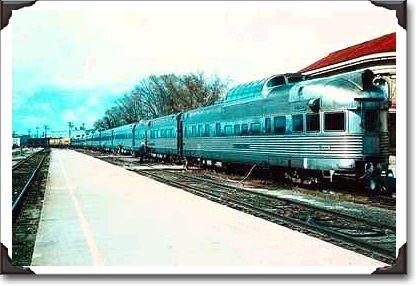 D & RGW California Zephyr with observation Silver Sky D & RGW California Zephyr with observation Silver Sky