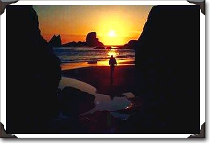 Ecola sunset, Oregon Coast Ecola sunset, Oregon Coast