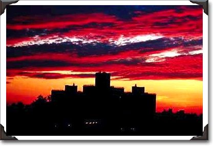 Queens sunset, New York Queens sunset, New York