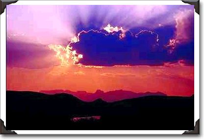 Sunset on Rio Grande, Big Bend National Park, Texas Sunset on Rio Grande, Big Bend National Park, Texas