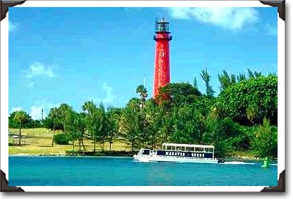 Jupiter Lighthouse, Atlantic Intercostal Waterway, Jupiter, Florida Jupiter Lighthouse, Atlantic Intercostal Waterway, Jupiter, Florida
