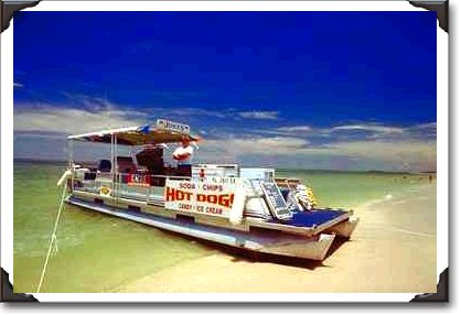 Joey's Charbroiled Hot Dogs, floating restaurant, Florida Joey's Charbroiled Hot Dogs, floating restaurant, Florida