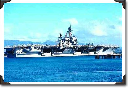 CV-64 Constellation at Pearl Harbor CV-64 Constellation at Pearl Harbor