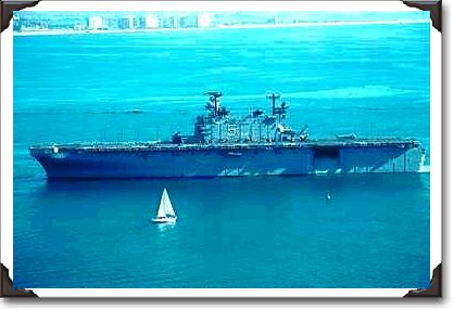 LHA "Pelelio" amphibious helicopter assault ship, San Diego, California LHA "Pelelio" amphibious helicopter assault ship, San Diego, California