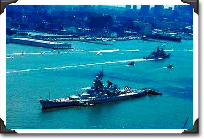Modern battleship, "USS Wisconsin", New York Modern battleship, "USS Wisconsin", New York