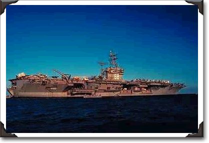 Portrait of "USS Nimitz", nuclear powered carrier, Virginia, Portrait of "USS Nimitz", nuclear powered carrier, Virginia,