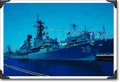 "HMAS Hobart" Australian Navy destroyer, San Diego, California "HMAS Hobart" Australian Navy destroyer, San Diego, California