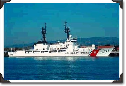 United States Coast Guard ship 724, San Francisco, California United States Coast Guard ship 724, San Francisco, California
