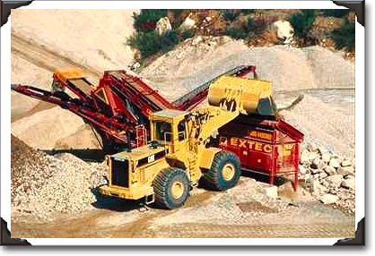 Heavy earth moving equipment, Cape Cod, Massachusetts Heavy earth moving equipment, Cape Cod, Massachusetts