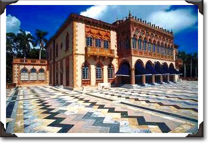 Ca' d' Zan, winter residence of John Ringling, Sarasota, Florida Ca' d' Zan, winter residence of John Ringling, Sarasota, Florida