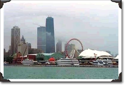 Chicago skyline, Illinois Chicago skyline, Illinois