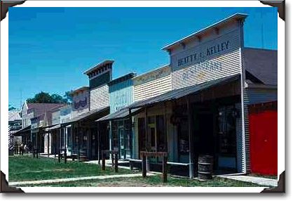 Old Dodge City storefronts in Dodge City, Kansas Old Dodge City storefronts in Dodge City, Kansas