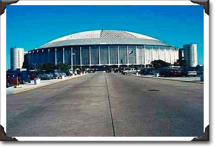 Astrodome, first dome stadium, built in 1965, Houston, Texas Astrodome, first dome stadium, built in 1965, Houston, Texas