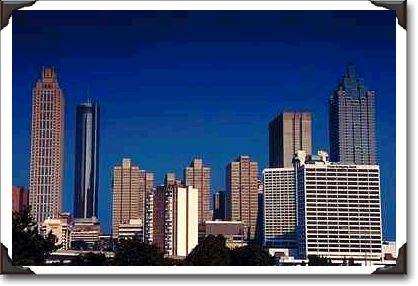 Clear view of the city, Atlanta, Georgia Clear view of the city, Atlanta, Georgia
