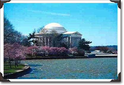 Jefferson Memorial and Cherry Blossom Festival, Washington, D.C. Jefferson Memorial and Cherry Blossom Festival, Washington, D.C.