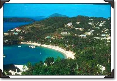 View from hilltop, Stouffer Grand Beach Resort, St. Thomas View from hilltop, Stouffer Grand Beach Resort, St. Thomas