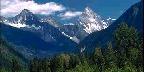 Ridged Rock Peaks