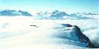 Windswept Snow Above The Clouds