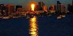 Sunset at the Embarcadero