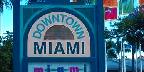 Sign, downtown Miami
