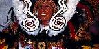 Mummer's flamboyant costume