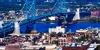 Ben Franklin Bridge from atop city hall