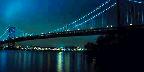 Ben Franklin Bridge spans the Delaware