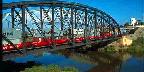 Railroad bridge, Lower Colorado River near Yuma, Arizona