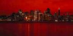Sunset over San Francisco, California