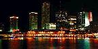 Waterfront skyline