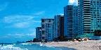 Condos along the beach
