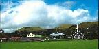 Church and building in Waimea