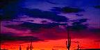 Sunset, Lake Pleasant, Arizona