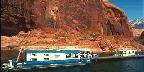 Houseboats on Lake Powell, Arizona