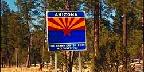Arizona border sign