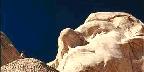 Face of Thomas Jefferson, Mount Rushmore, South Dakota