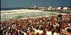 Surfing championships, Huntington Beach, California