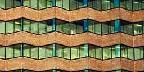 Facade of an office building, Arlington, Virginia