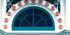 Arched transom window, Eureka, California