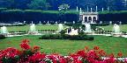 Scene from conservatory balcony, Longwood Gardens, PA