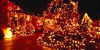Elaborate Christmas lights, Everett, Washington