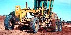 Road grader at Canyonlands National Park, Utah