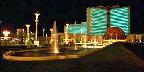 Mirage Square at night