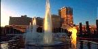 Fountains at dusk, Caesar's Palace